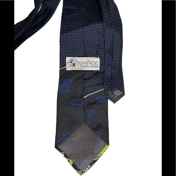 Balacine Inc Mickey Mouse Silk Tie - Picture 3 of 4